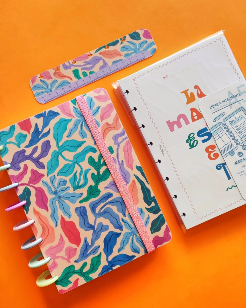 Agenda Con Discos Diaria A5 "Aromas Botánicos" (Con Discos)