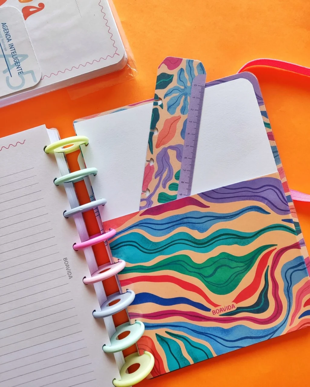 Agenda Con Discos Diaria A5 "Aromas Botánicos" (Con Discos)