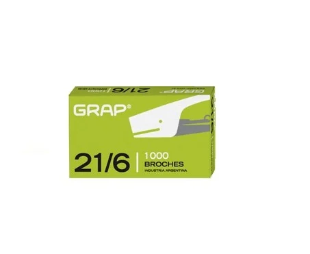Broches Grap - 21/6 - x 1000