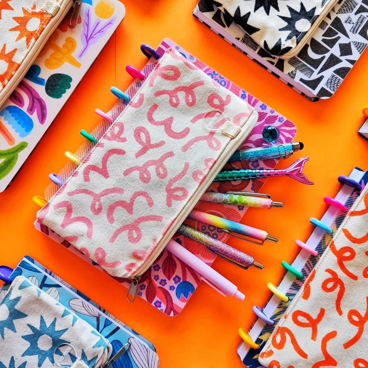 Cartucheras para Cuaderno Con Discos