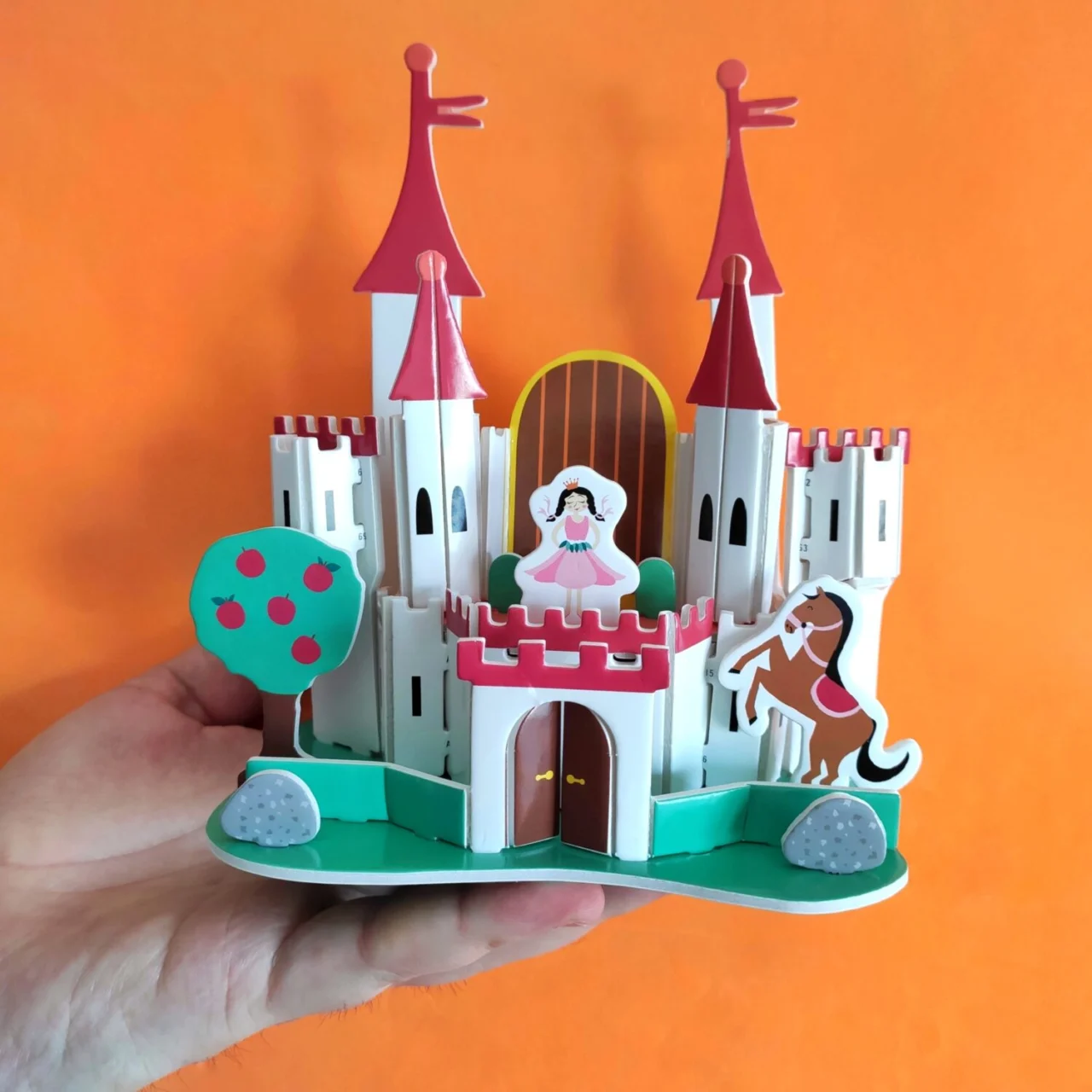 Construye tu castillo de cuento de hadas 3D