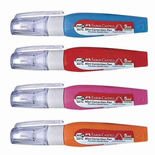 Corrector Líquido Faber Castell Mini (ver colores)
