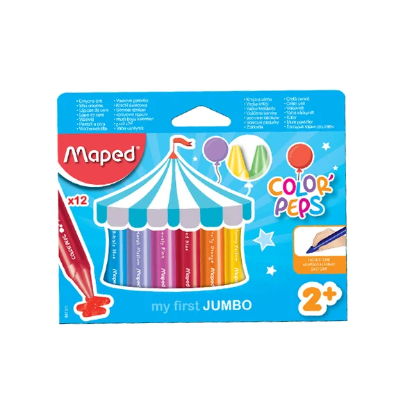 Crayones Maped Color pepsWax Jumbo