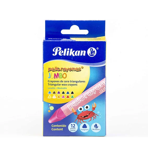 Crayones Pelikan Jumbo