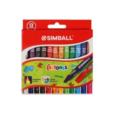 Crayones Simball x 12 colores