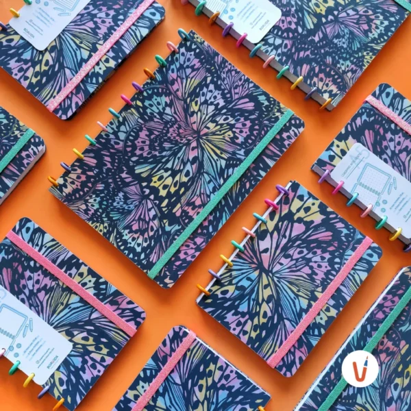 Cuaderno Con Discos A4 - Butterfly