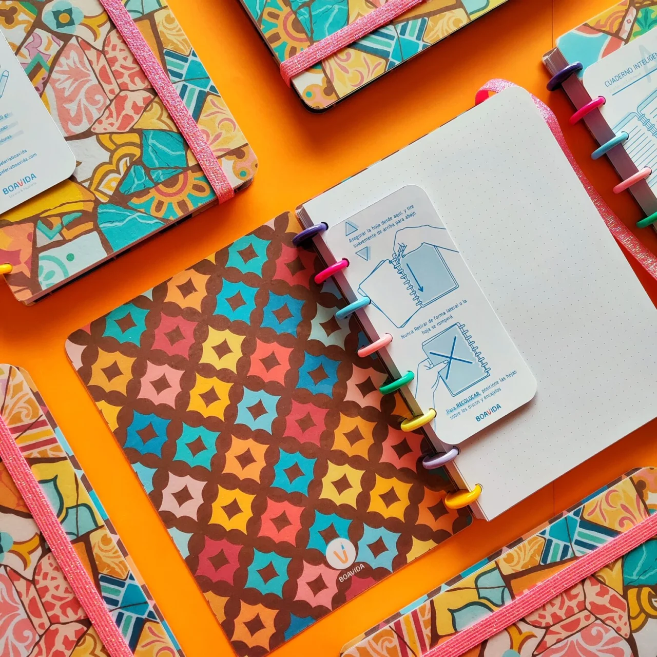 Cuaderno Con Discos A5 - Barcelona