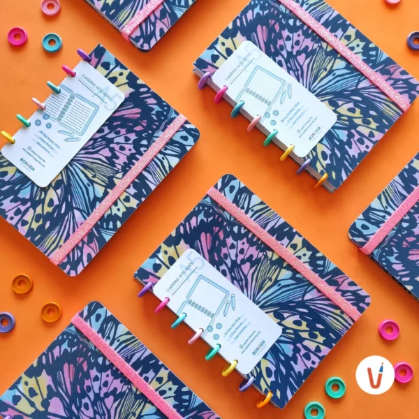 Cuaderno Con Discos A5 - Butterfly