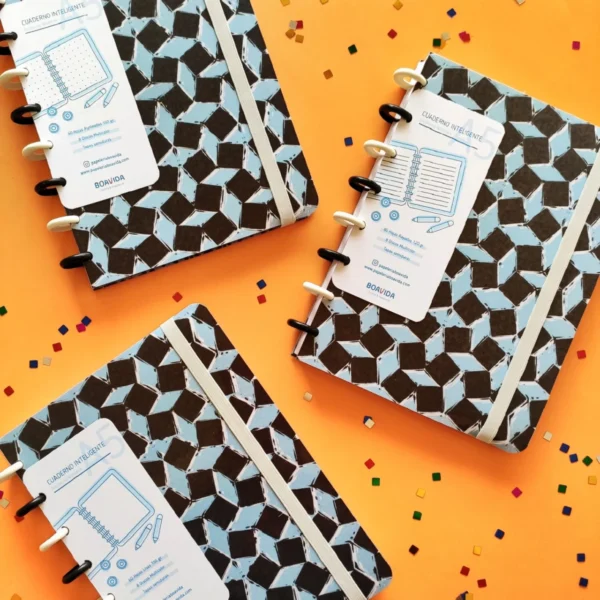 Cuaderno Con Discos A5 - Mosaico