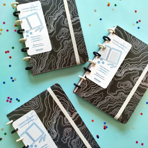 Cuaderno Con Discos A5 - Ondas