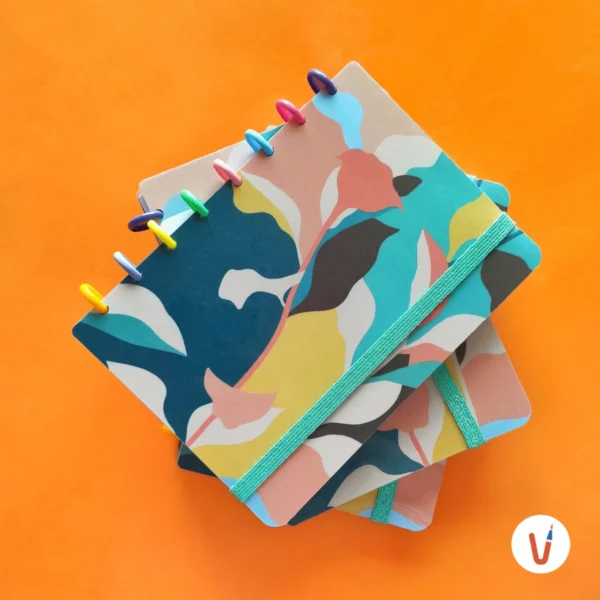 Cuaderno Con Discos A5 - Otoño en colores
