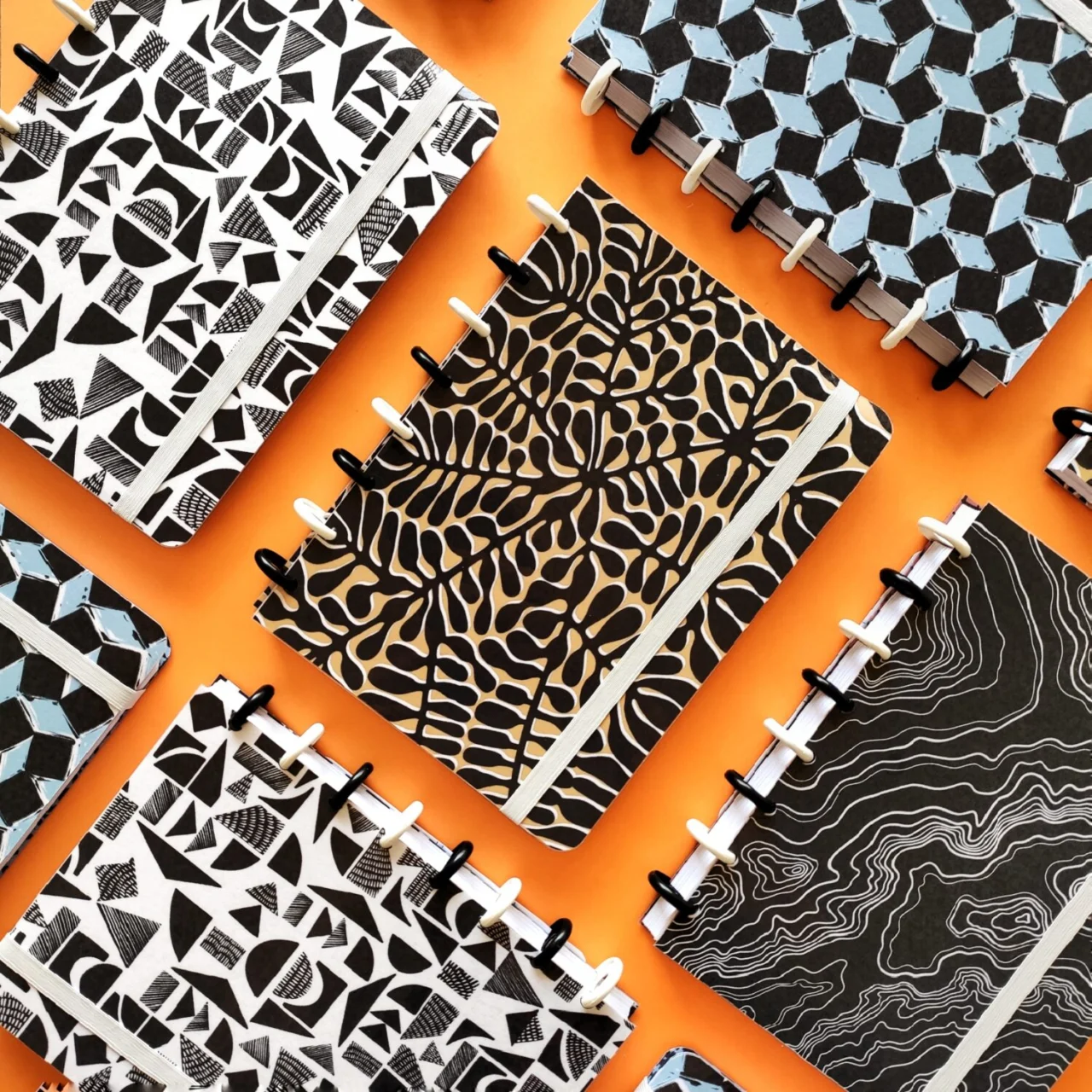 Cuaderno Con Discos A5 - Sombras Naturales