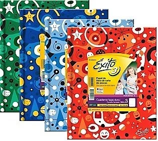 Cuaderno lunares Éxito Fantasia 48 hojas rayada