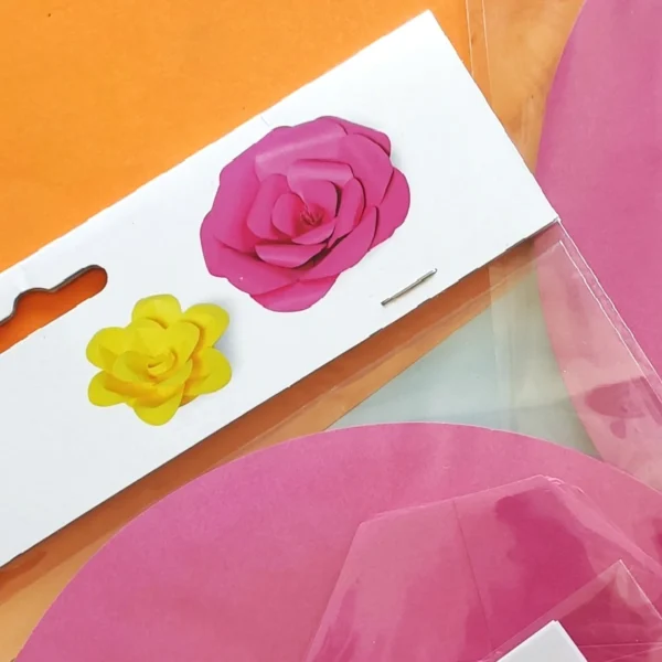 Flores de papel (linea Rosa)