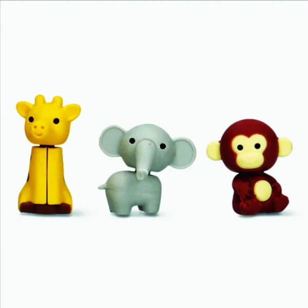 Gomas de borrar animales selva