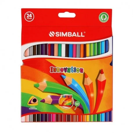 Lápices Simball Innovation x24 colores