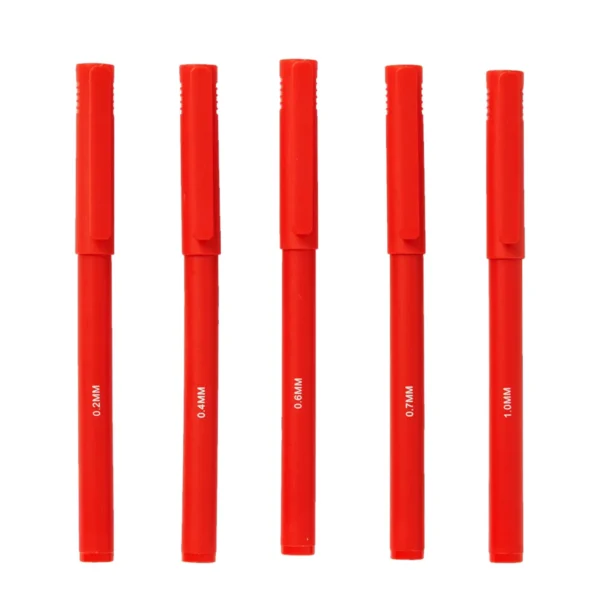 Microfibras Graduadas Rojo