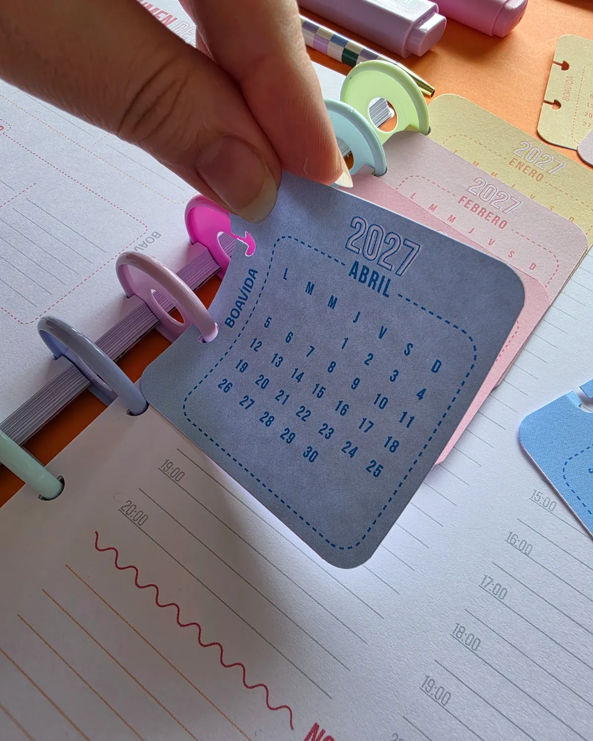 Mini Notas "Mi Calendario 2027"