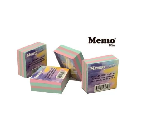 Notas Adhesivas Memo fix 50 x 50mm