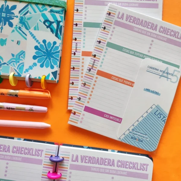 Planner A5 - "La verdadera checklist"
