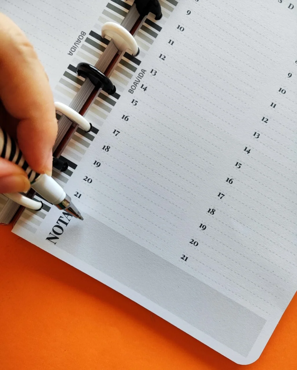 Planner Diario A5 - "Monochrome"