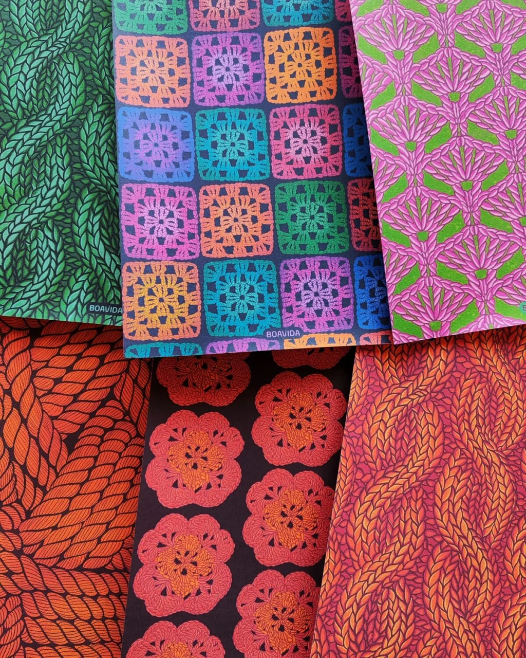 Set 40 papeles para Scrap - "Entre Lanas"