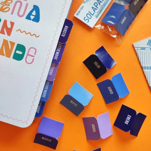 Solapa Autoadhesivas Mensuales - Magic Amethyst