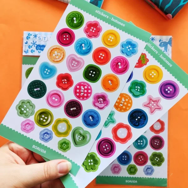 Sticker "Botones "