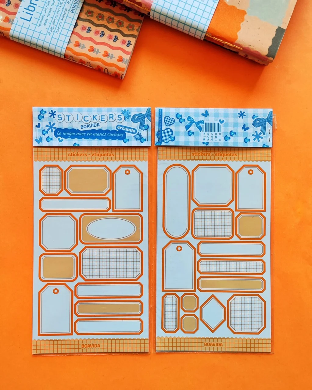 Sticker "Etiquetas" Amarillas