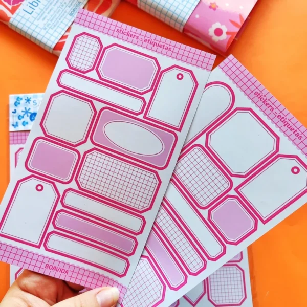 Sticker "Etiquetas" Rosas