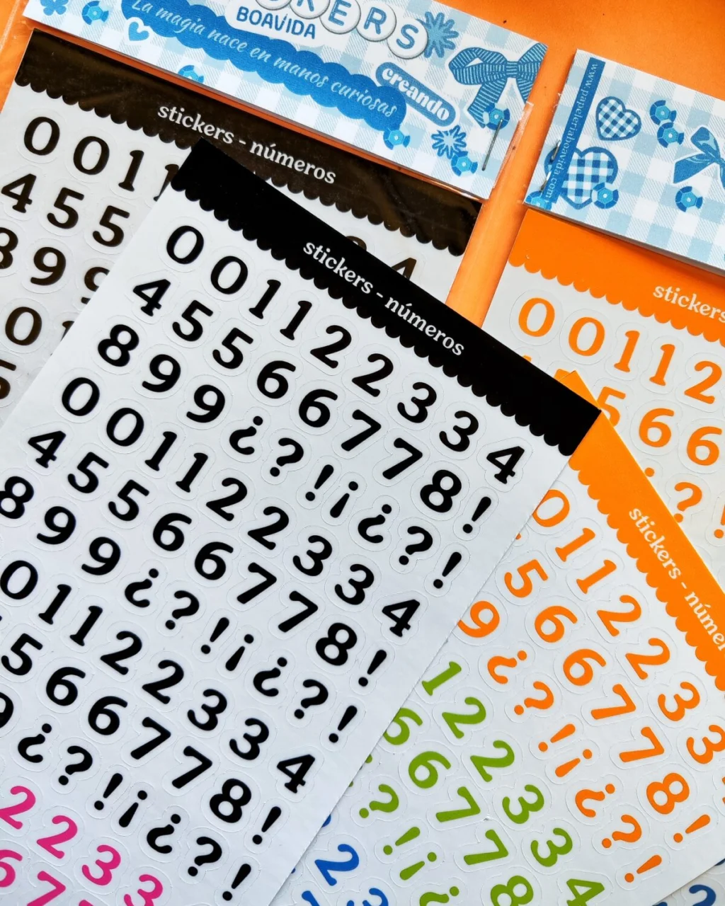Sticker "números" - 1 cm