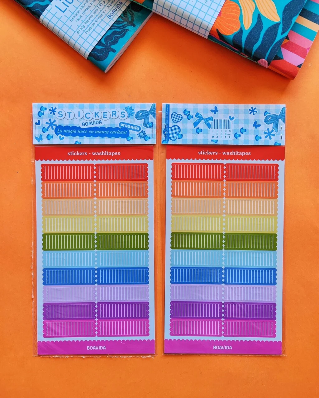 Sticker Washitape - Rinbow Rayado