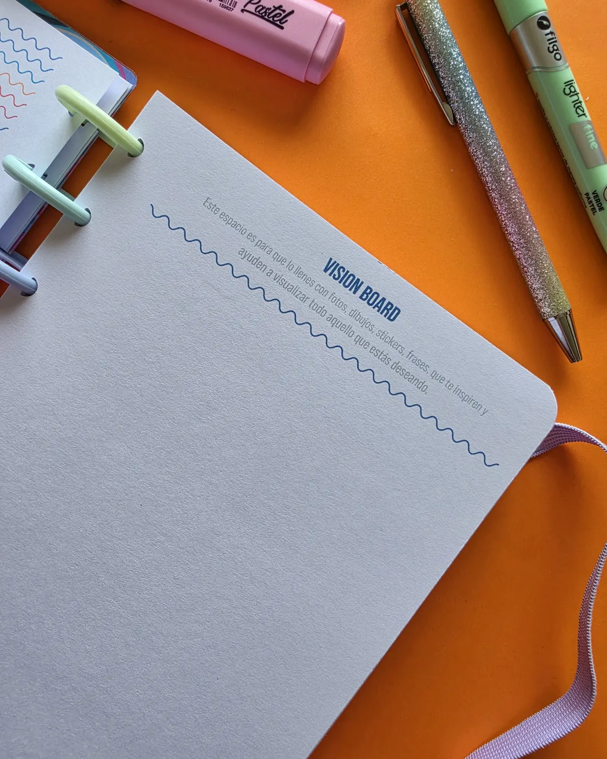 Agenda Con Discos Diaria A5 "Sinfonía de Color"
