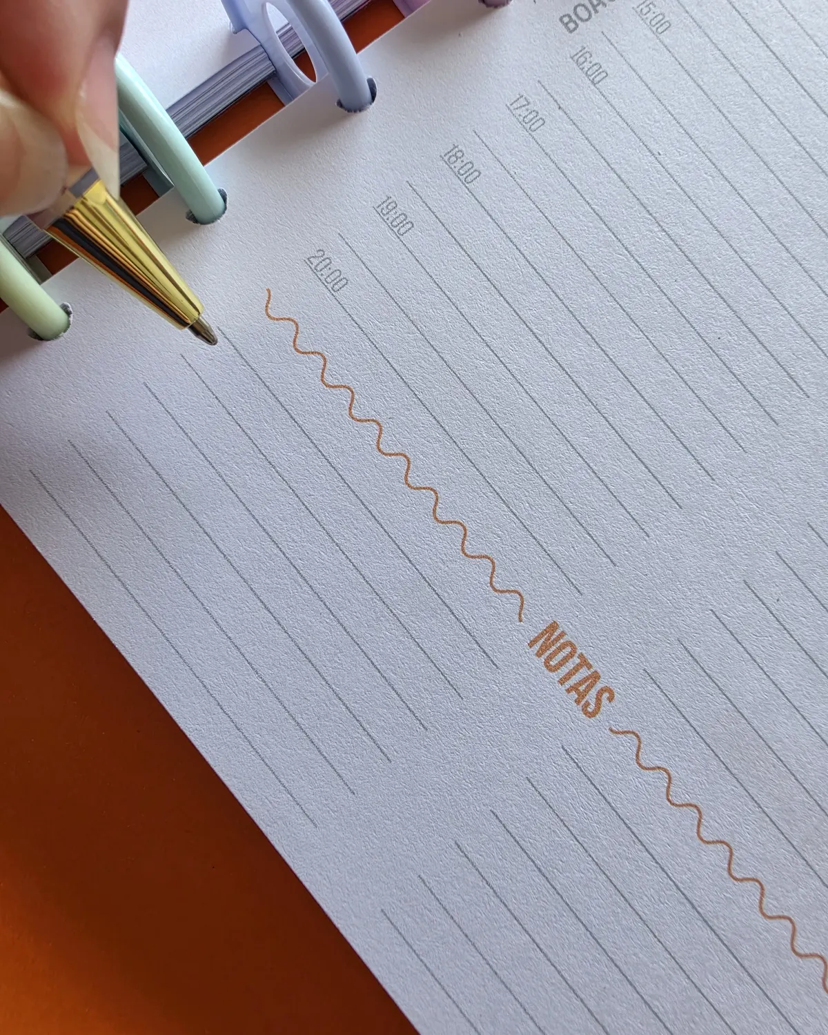 Agenda Con Discos Diaria A5 "Sinfonía de Color"