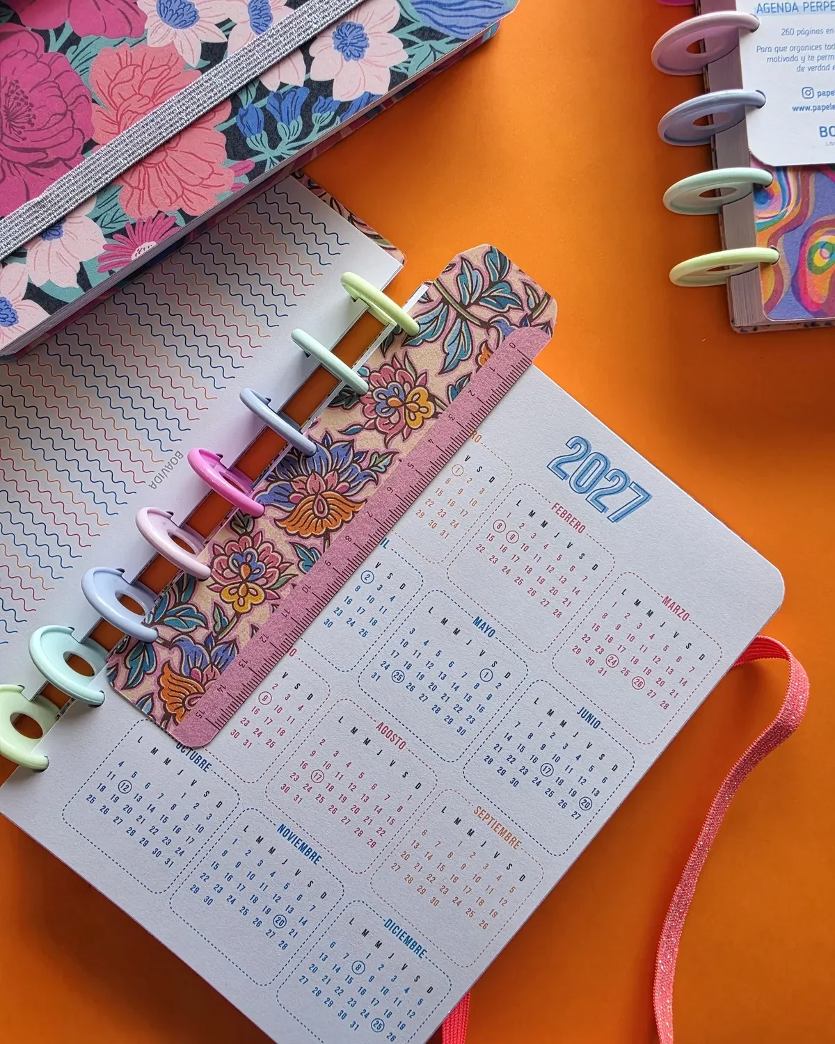 Agenda Con Discos Semanal A5 "Alma Bohemia"