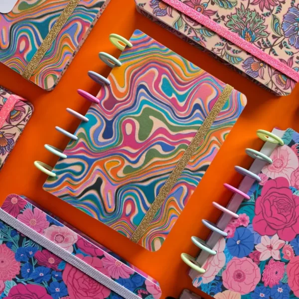 Agenda Con Discos Diaria A5 "Sinfonía de Color"