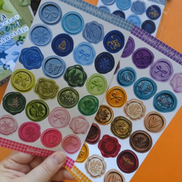 Sticker Frases - Sellos de Lacre