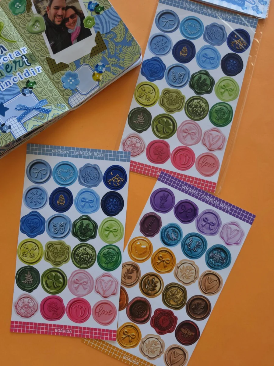 Sticker Frases - Sellos de Lacre